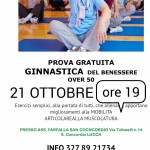 Prova gratuita ginnastica 21/10 ore 19