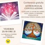 Conferenza gratuita 25/10 ore 21